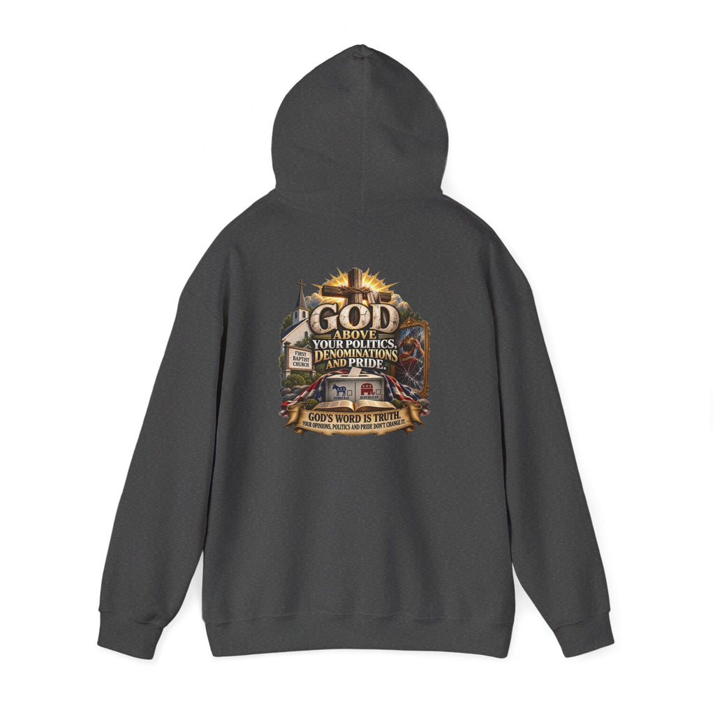 We Follow Jesus Christian Faith Hoodie