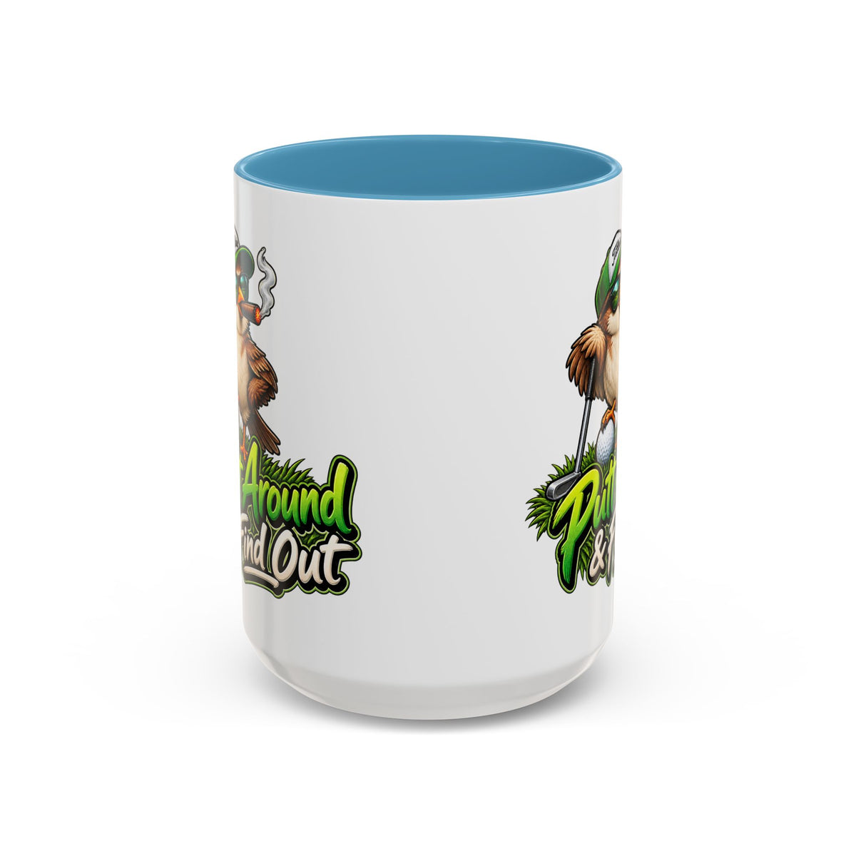 Put Around & Find Out Funny Duck Coffee Mug