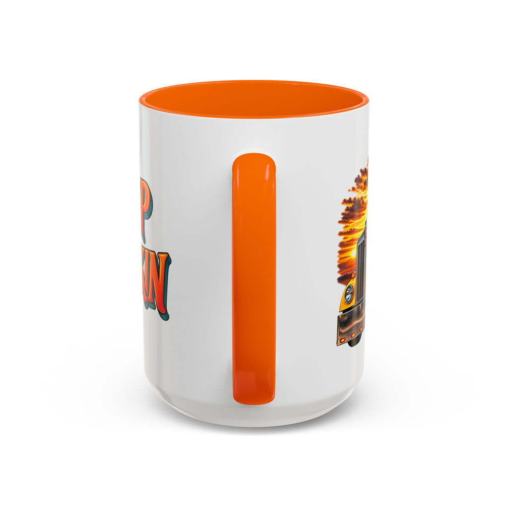Keep On Truckin’ Semi-Truck 15oz Coffee Mug