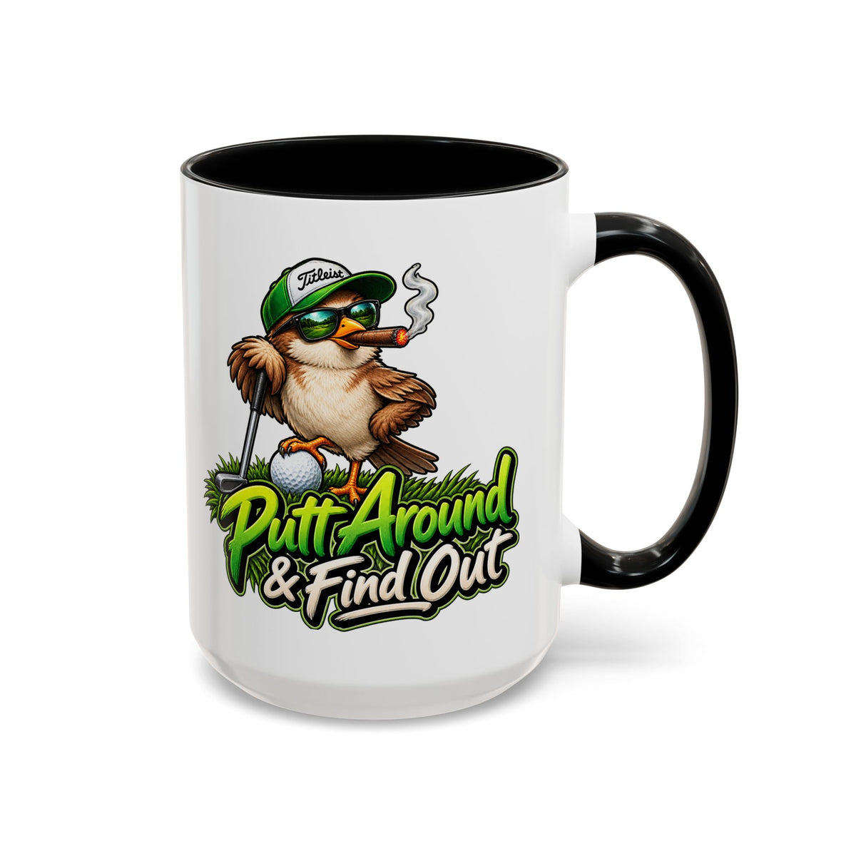 Put Around & Find Out Funny Duck Coffee Mug