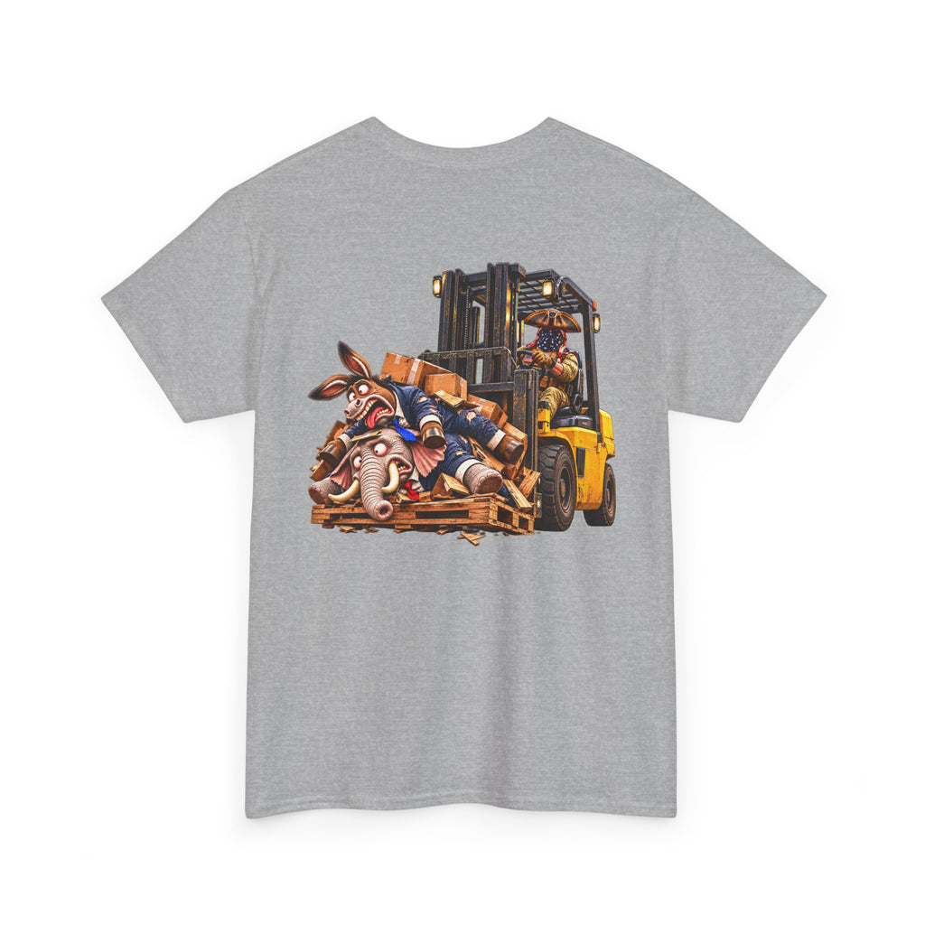We the People Are Done — Forklift Political Satire T-Shirt