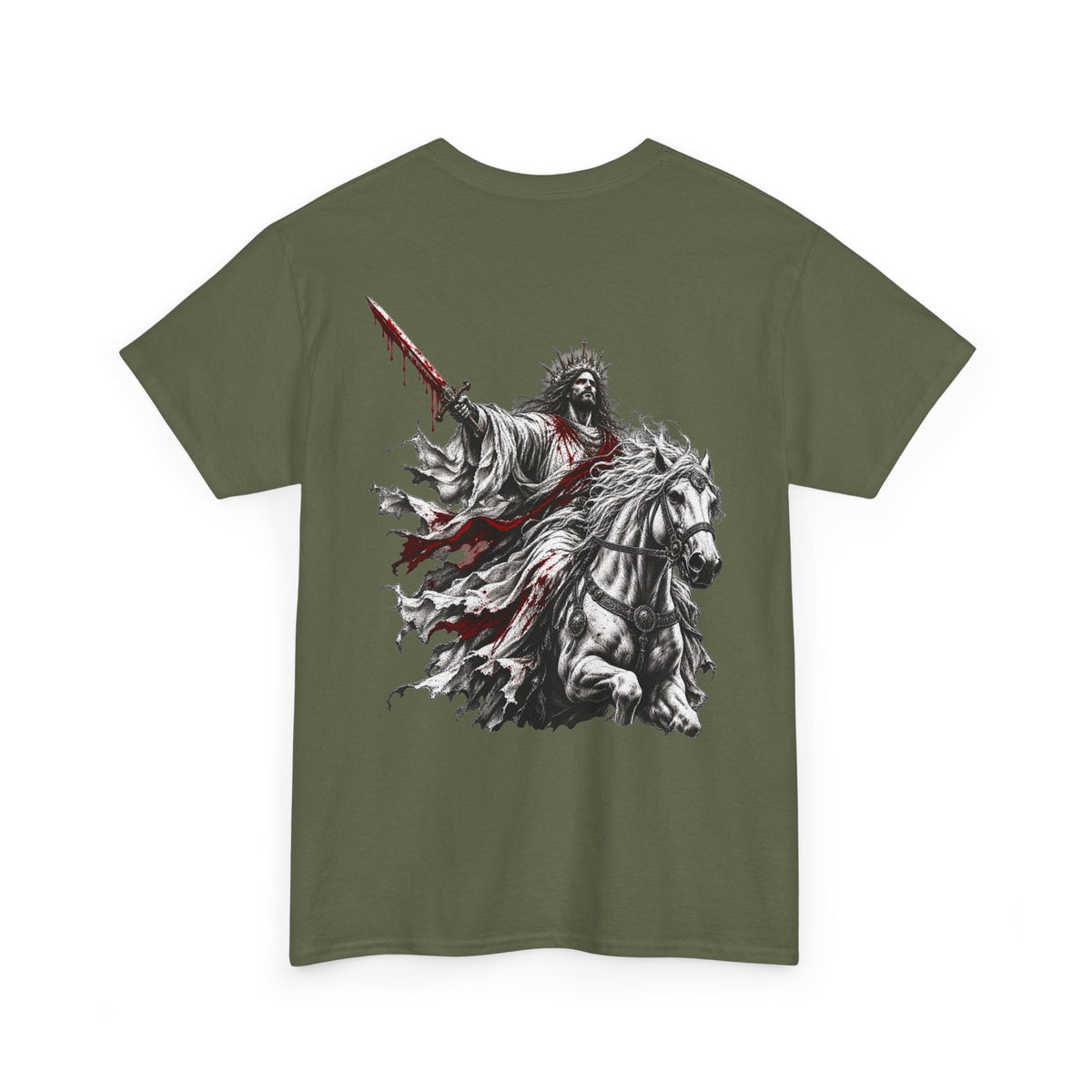 He Is Coming Soon Christian Horseman T-Shirt