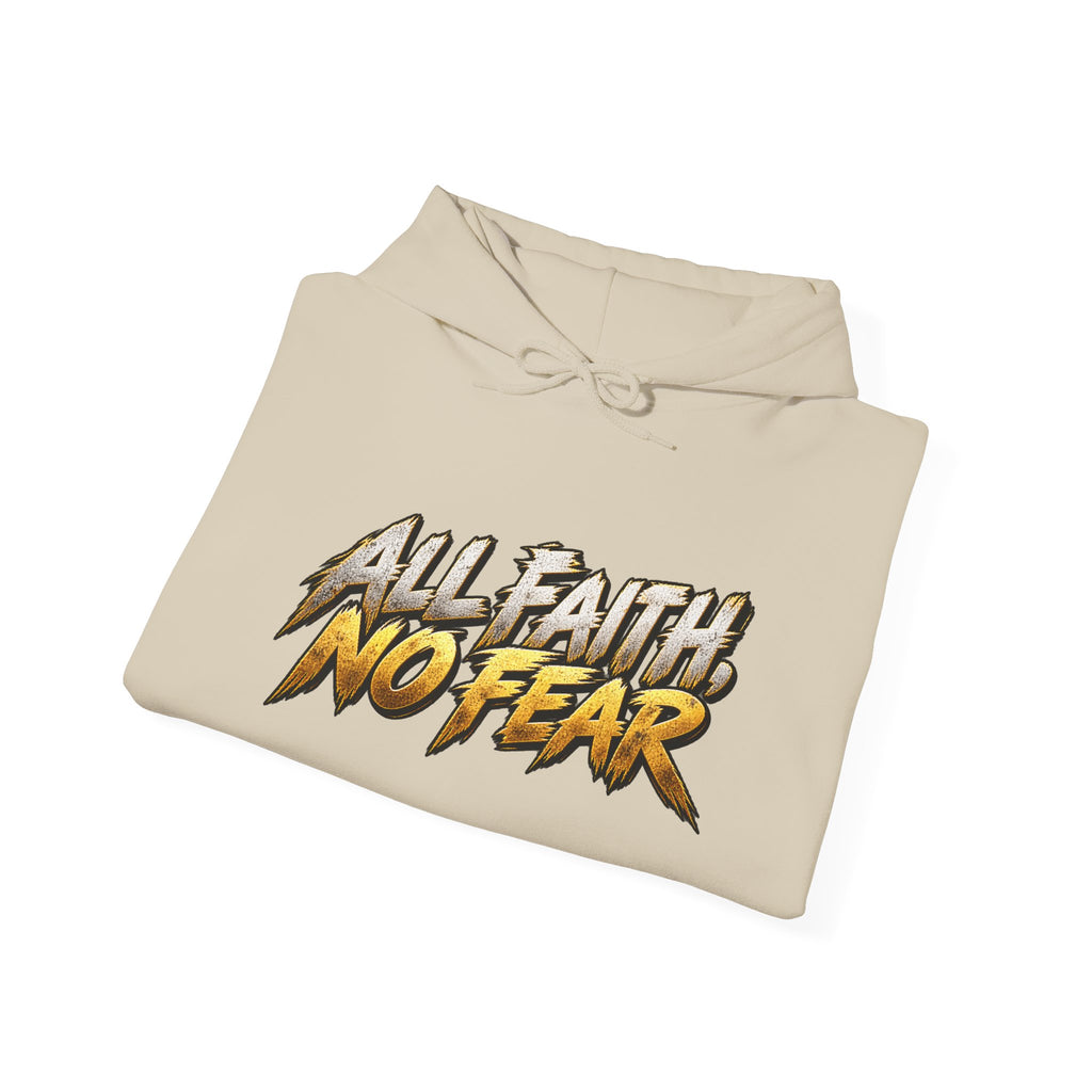 All Faith, No Fear Christian Warrior Hoodie