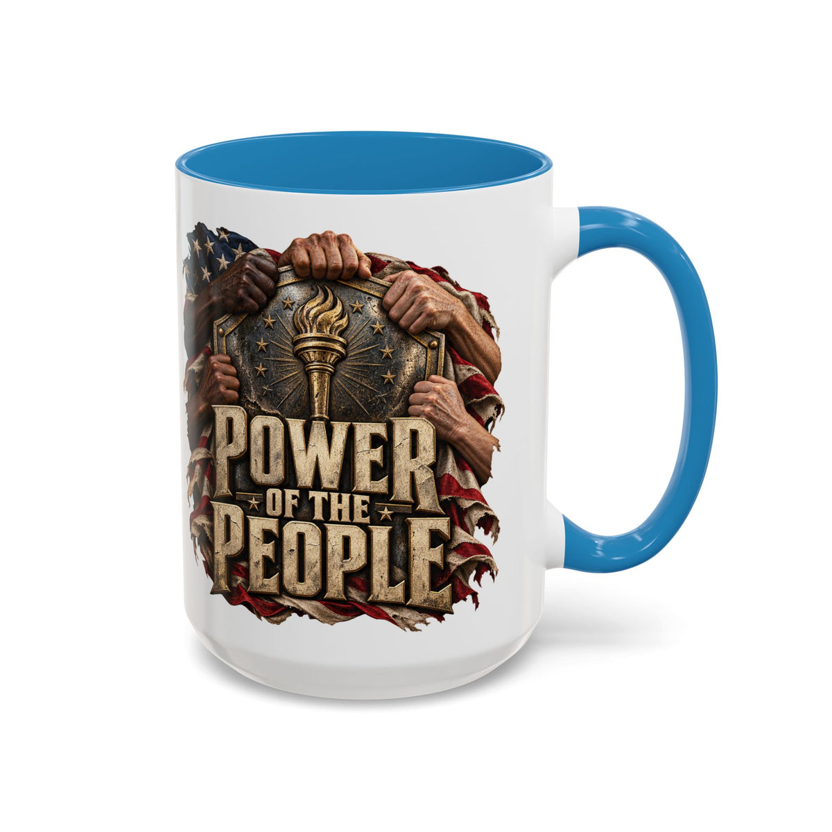 Power of the People Patriotic Coffee Mug