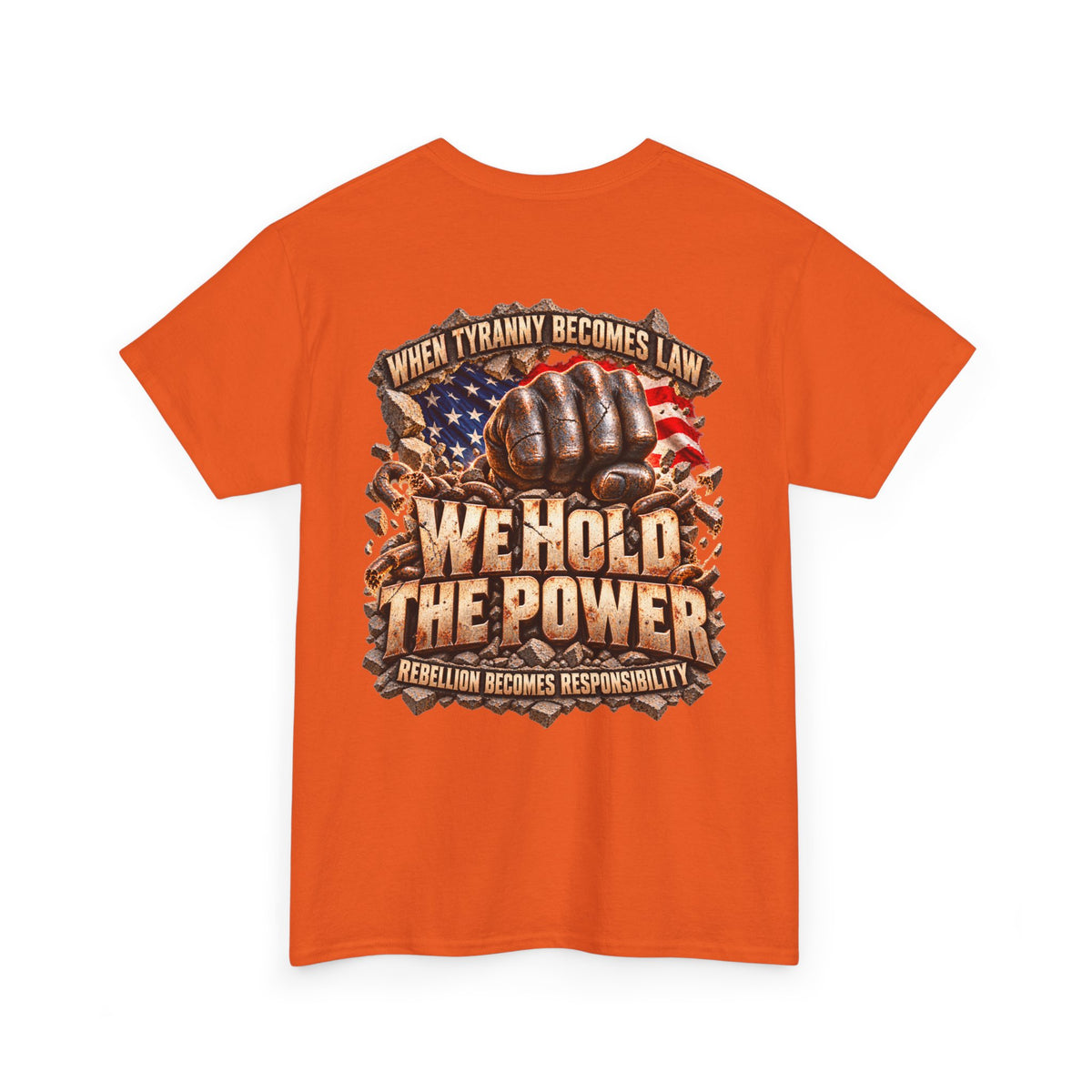 When Tyranny Becomes Law, Rebellion Becomes Duty T-Shirt
