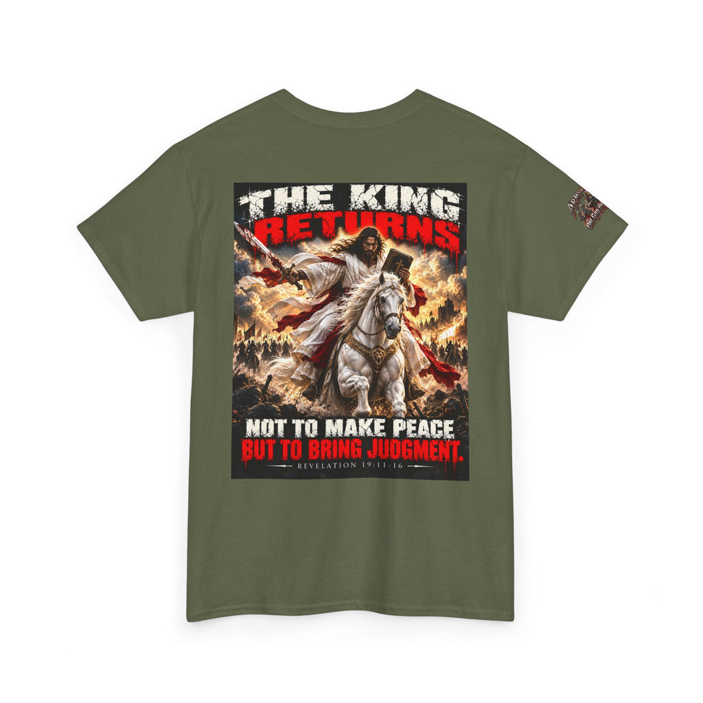 The King Returns Judgment Graphic Tee