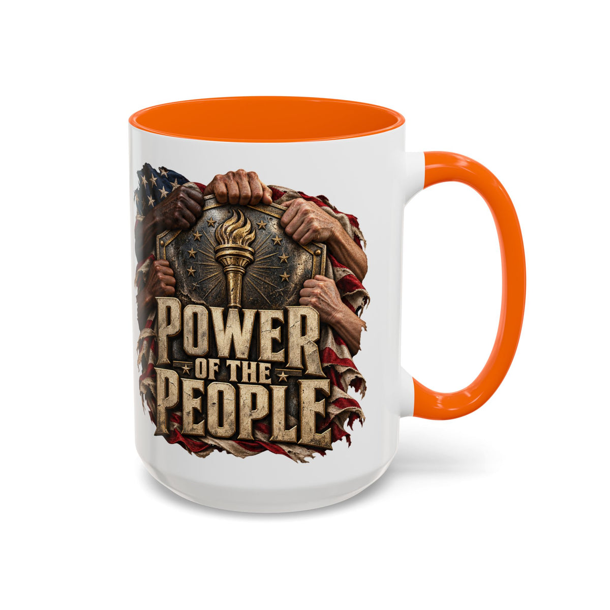 Power of the People Patriotic Coffee Mug