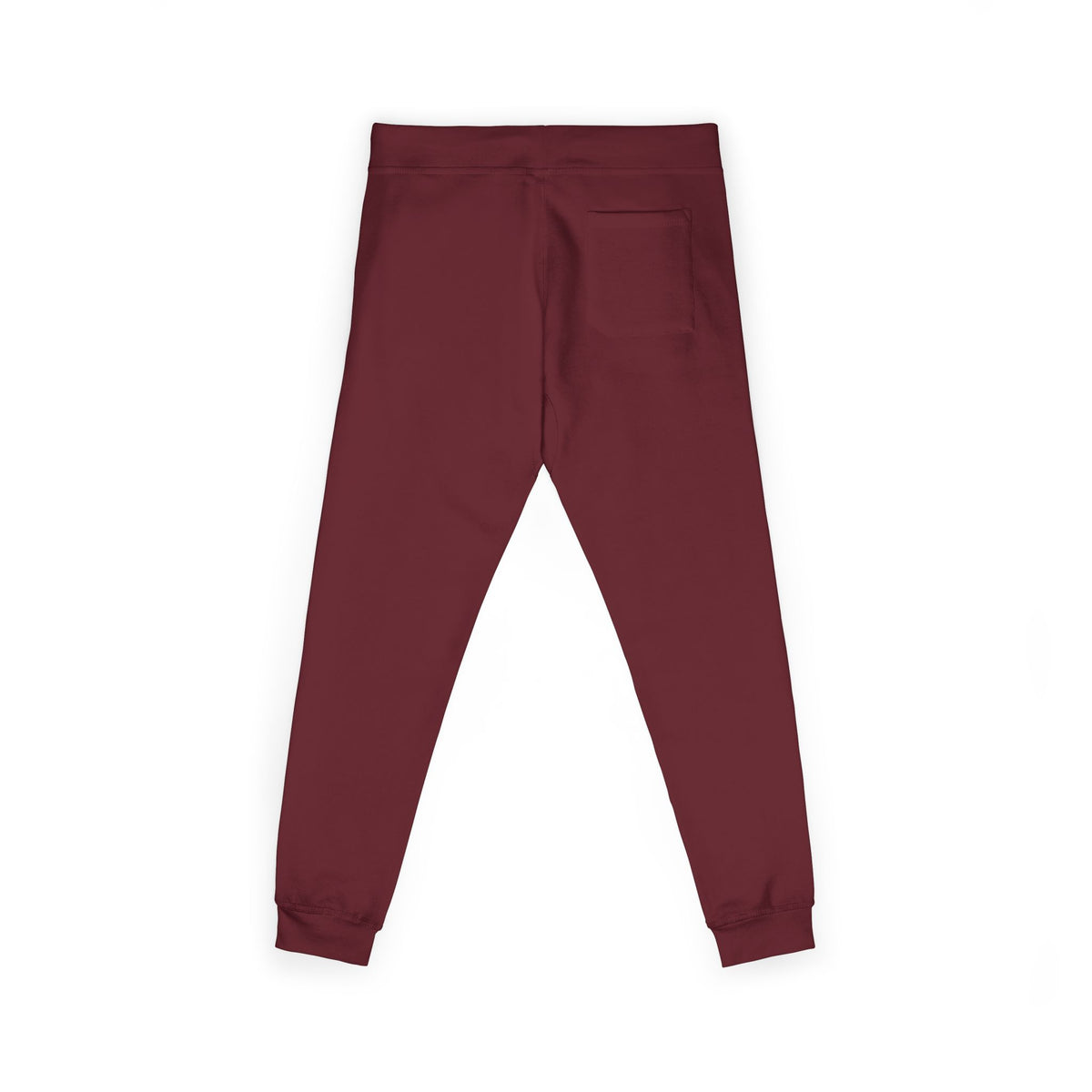 Embroidered Olive Fleece Sweatpants — Floral Patch Comfort Joggers
