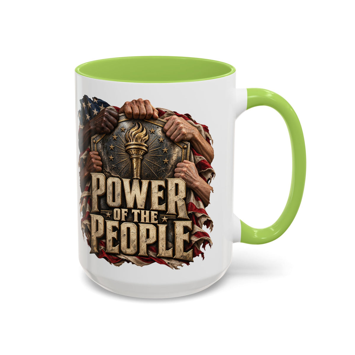Power of the People Patriotic Coffee Mug