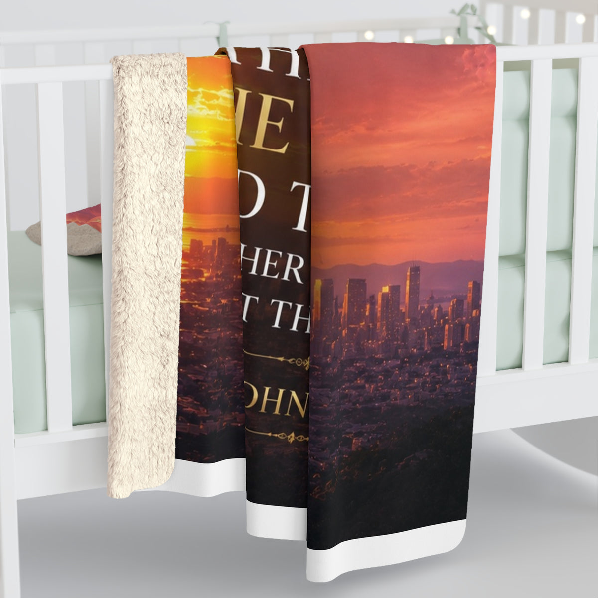 John 14:6 — I Am the Way, the Truth and the Life Sherpa Blanket
