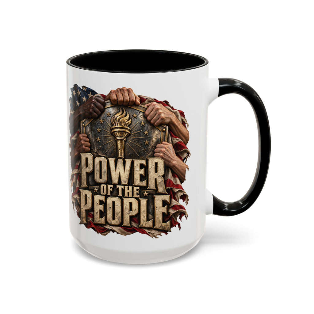 Power of the People Patriotic Coffee Mug