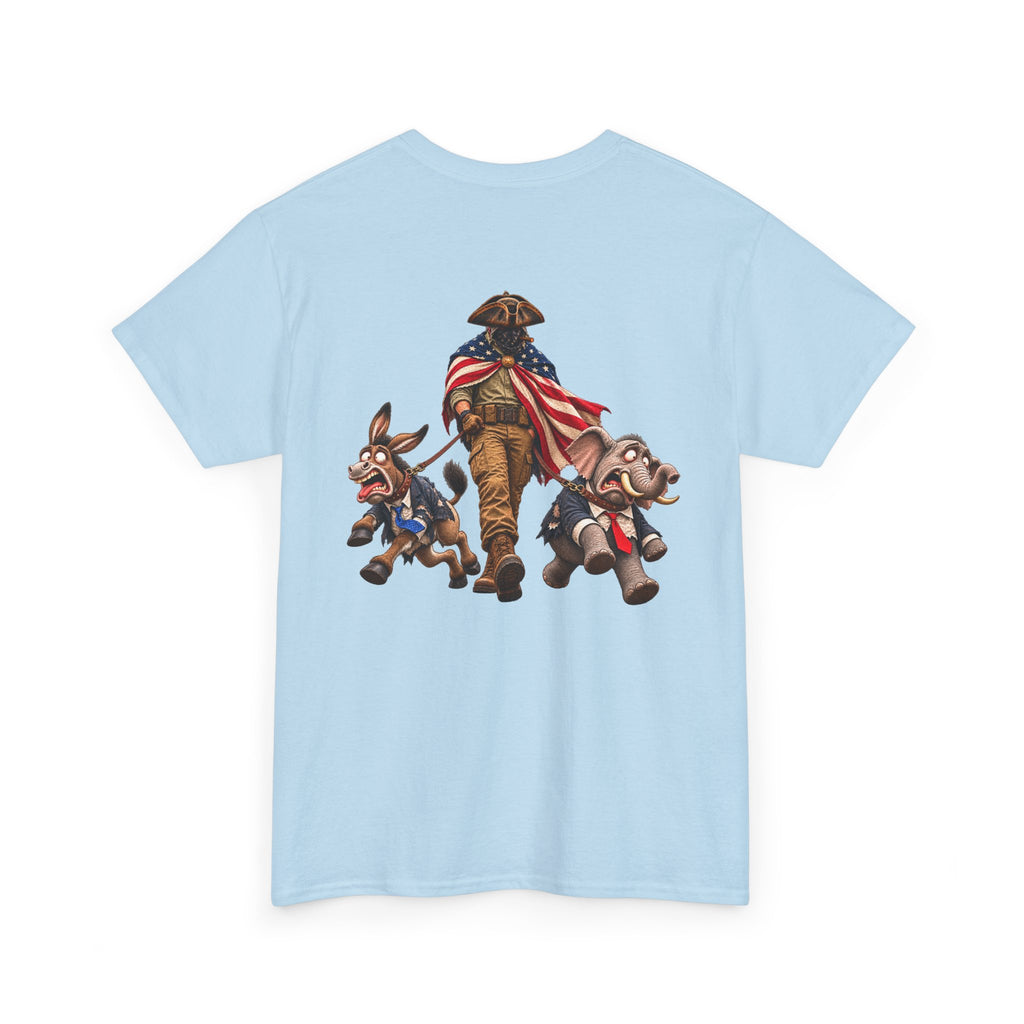 We the People Are Done — Patriot with Donkey and Elephant T-Shirt