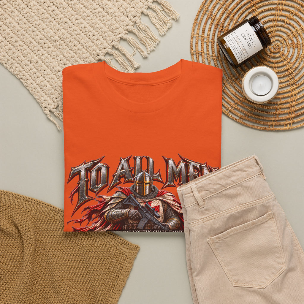 To All Men — Isaiah 40 Christian Warrior T-Shirt