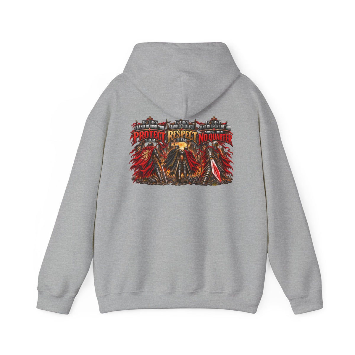 All Faith, No Fear Christian Warrior Hoodie