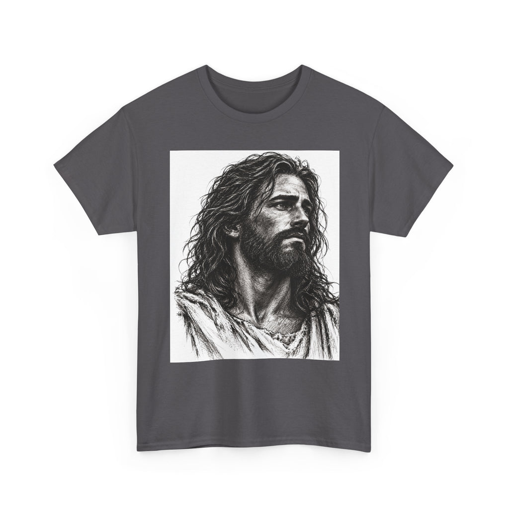 Jesus Portrait T-Shirt – Christian Faith Shirt
