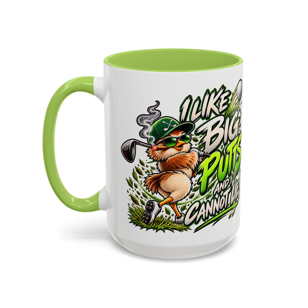 Golf Mug – “I Like Big Putt and I Cannot Lie” Golfer Gift