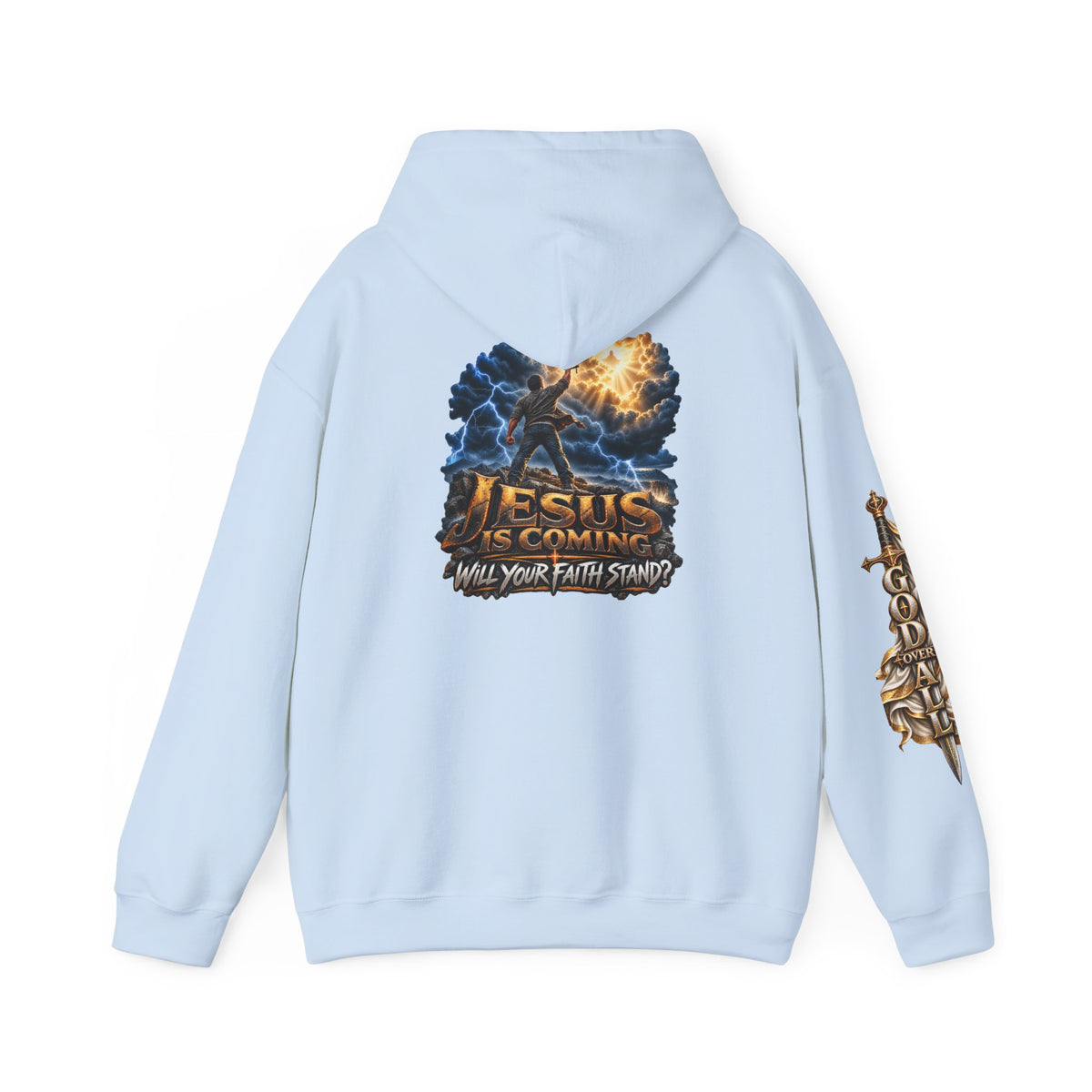 Jesus Is Coming Hoodie — Faith Revival Graphic Pullover
