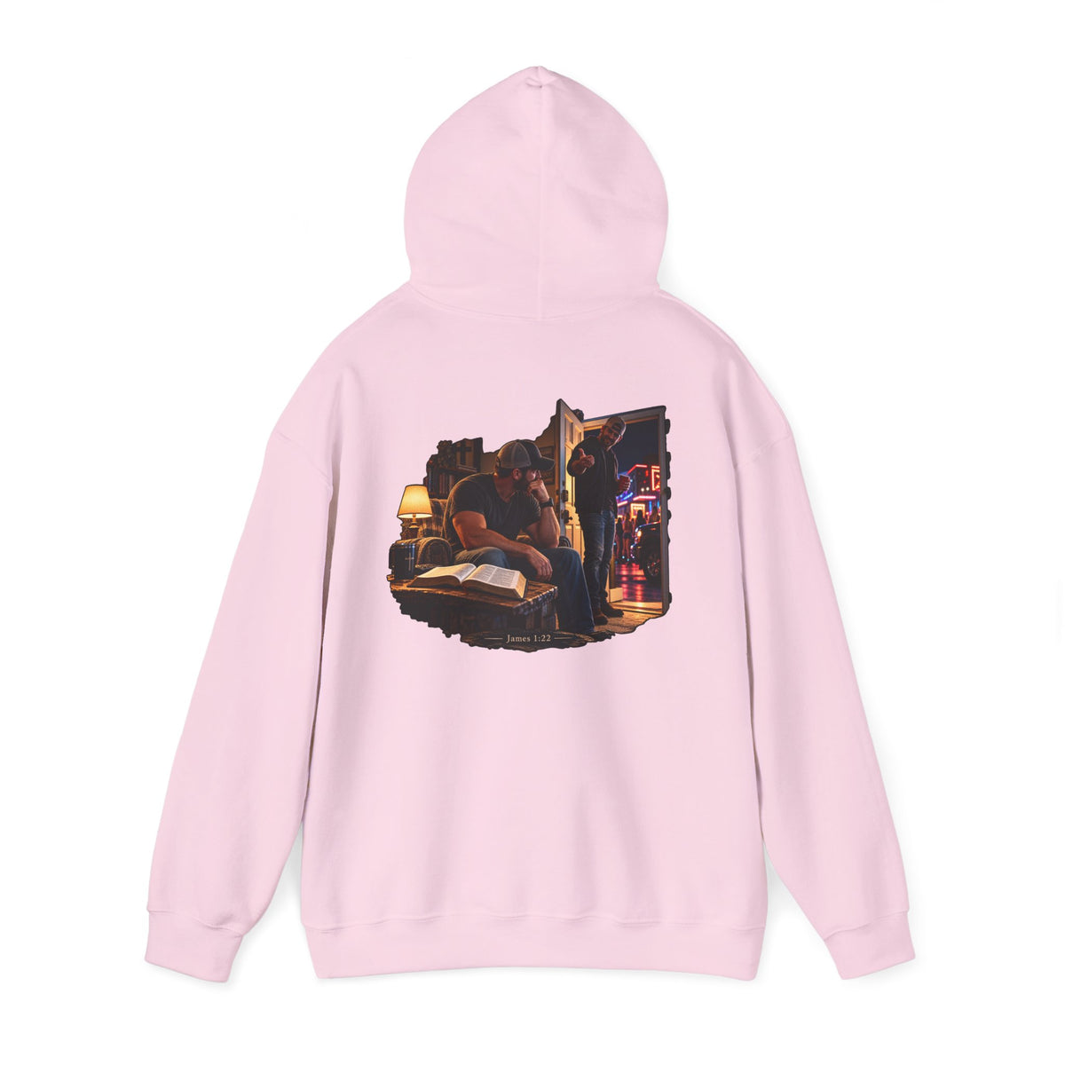 Faith at the Crossroads Christian Graphic Hoodie