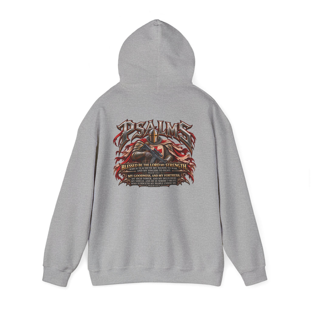 Army of God — Psalm 144 Christian Warrior Hoodie