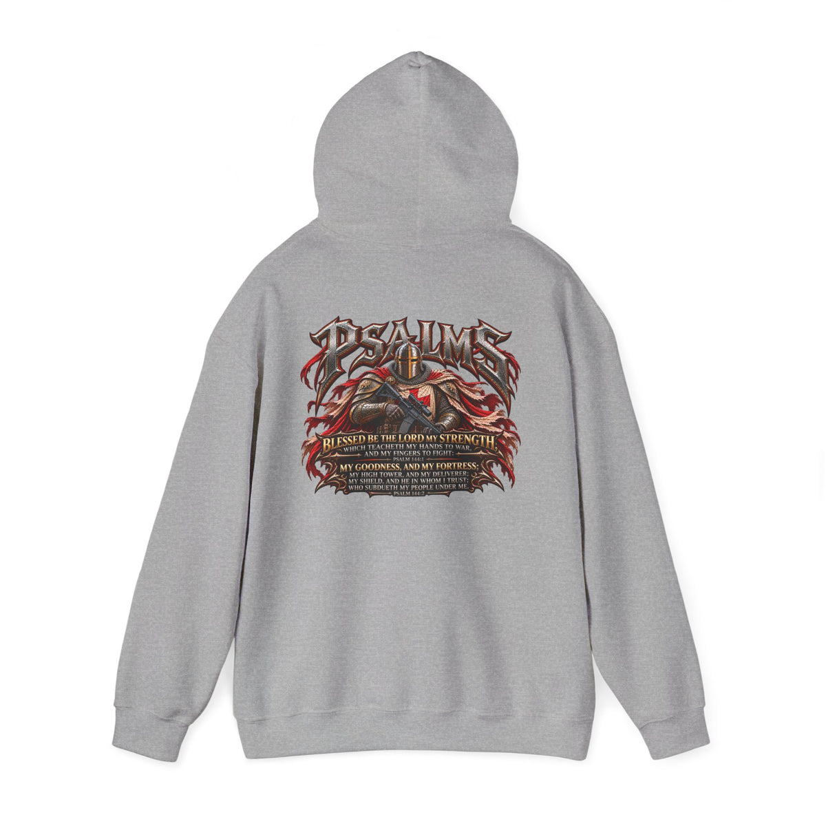Army of God — Psalm 144 Christian Warrior Hoodie