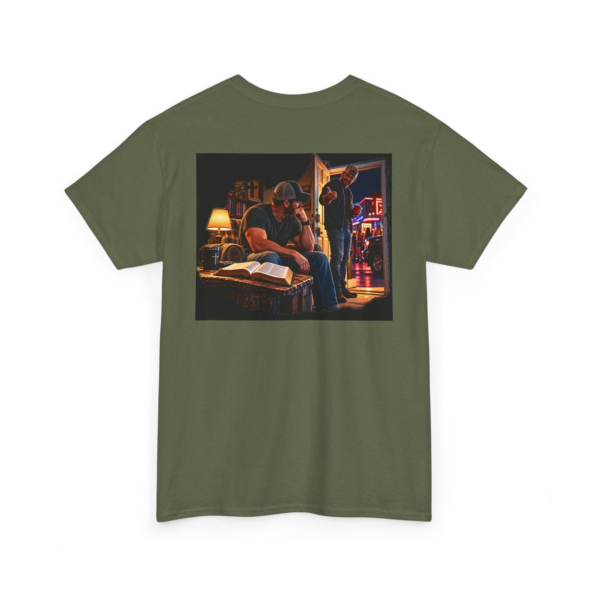 Faith at the Crossroads — Yahweh Christian T-Shirt