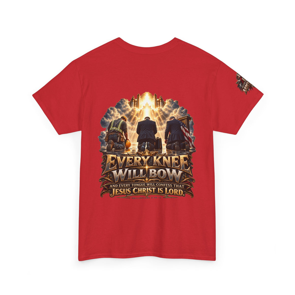 Every Knee Will Bow Christian T-Shirt