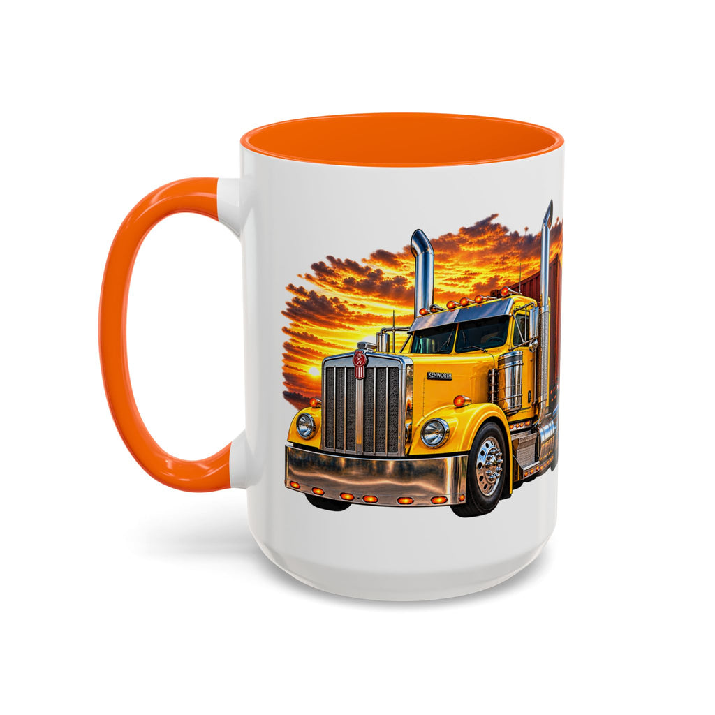 Keep On Truckin’ Semi-Truck 15oz Coffee Mug