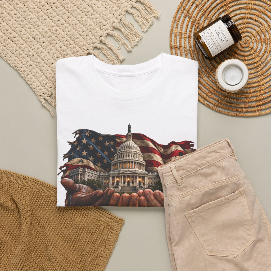 You Work for Us Political Statement T-Shirt