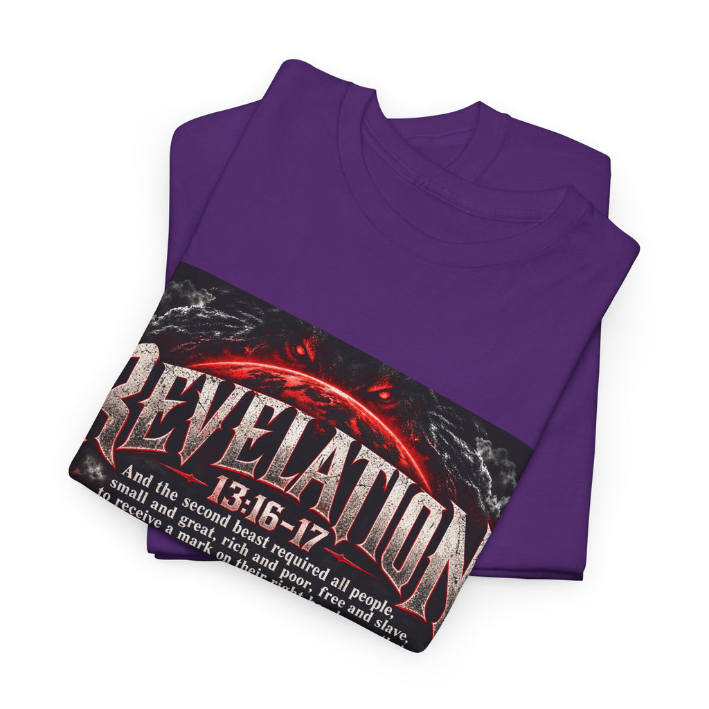 Revelation 13:16-17 Christian Apocalypse Graphic T-Shirt