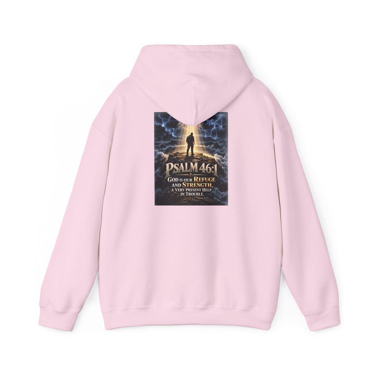 Psalm 46:1 Christian Bible Verse Hoodie