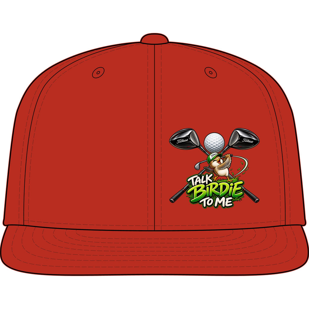 Talk Birdie to Me Golf Snapback Cap