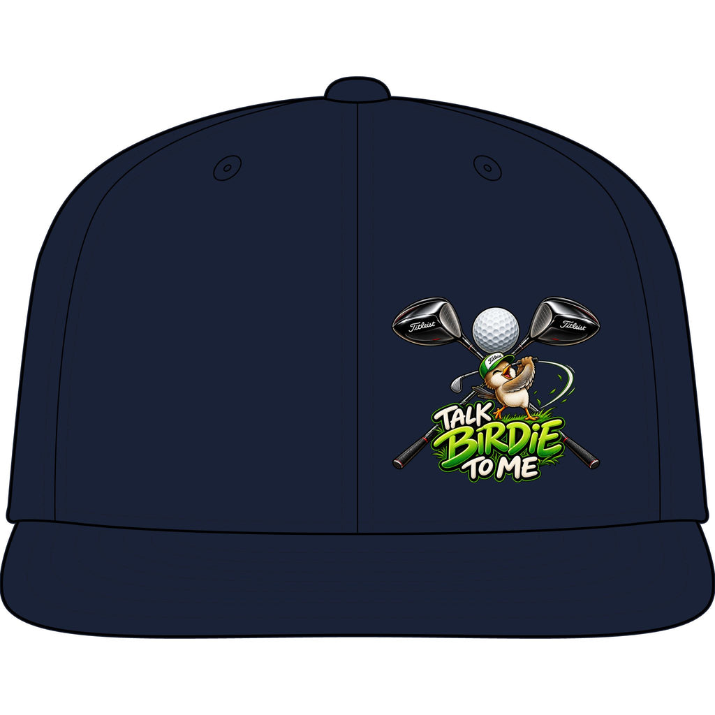 Talk Birdie to Me Golf Snapback Cap