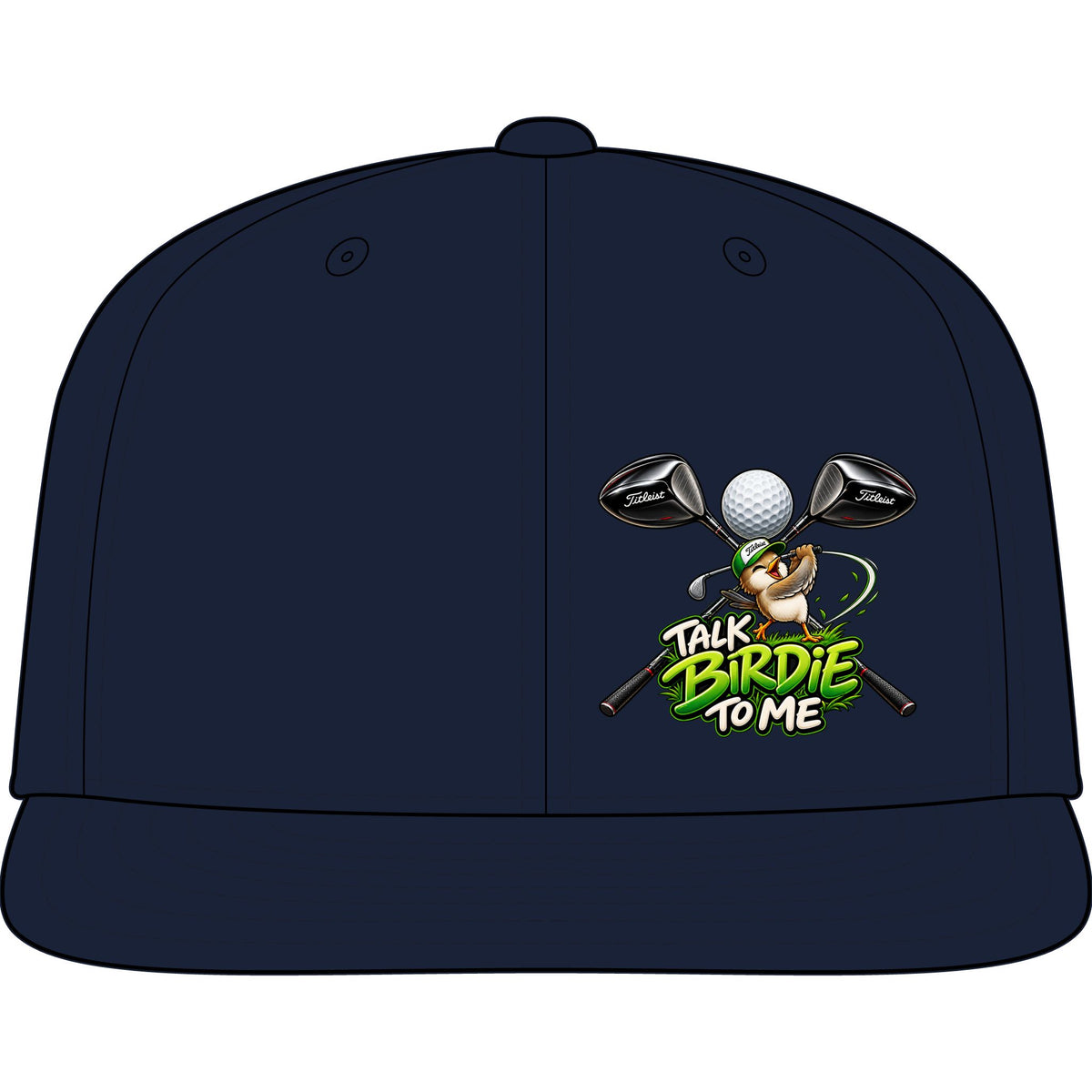 Talk Birdie to Me Golf Snapback Cap
