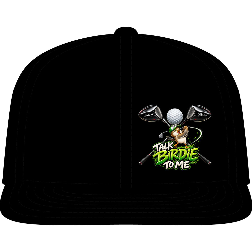 Talk Birdie to Me Golf Snapback Cap