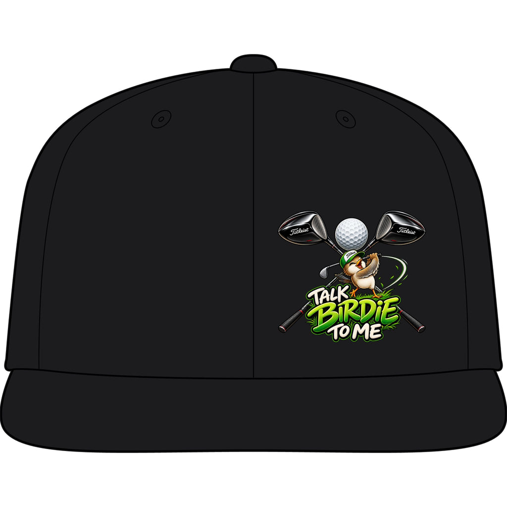 Talk Birdie to Me Golf Snapback Cap