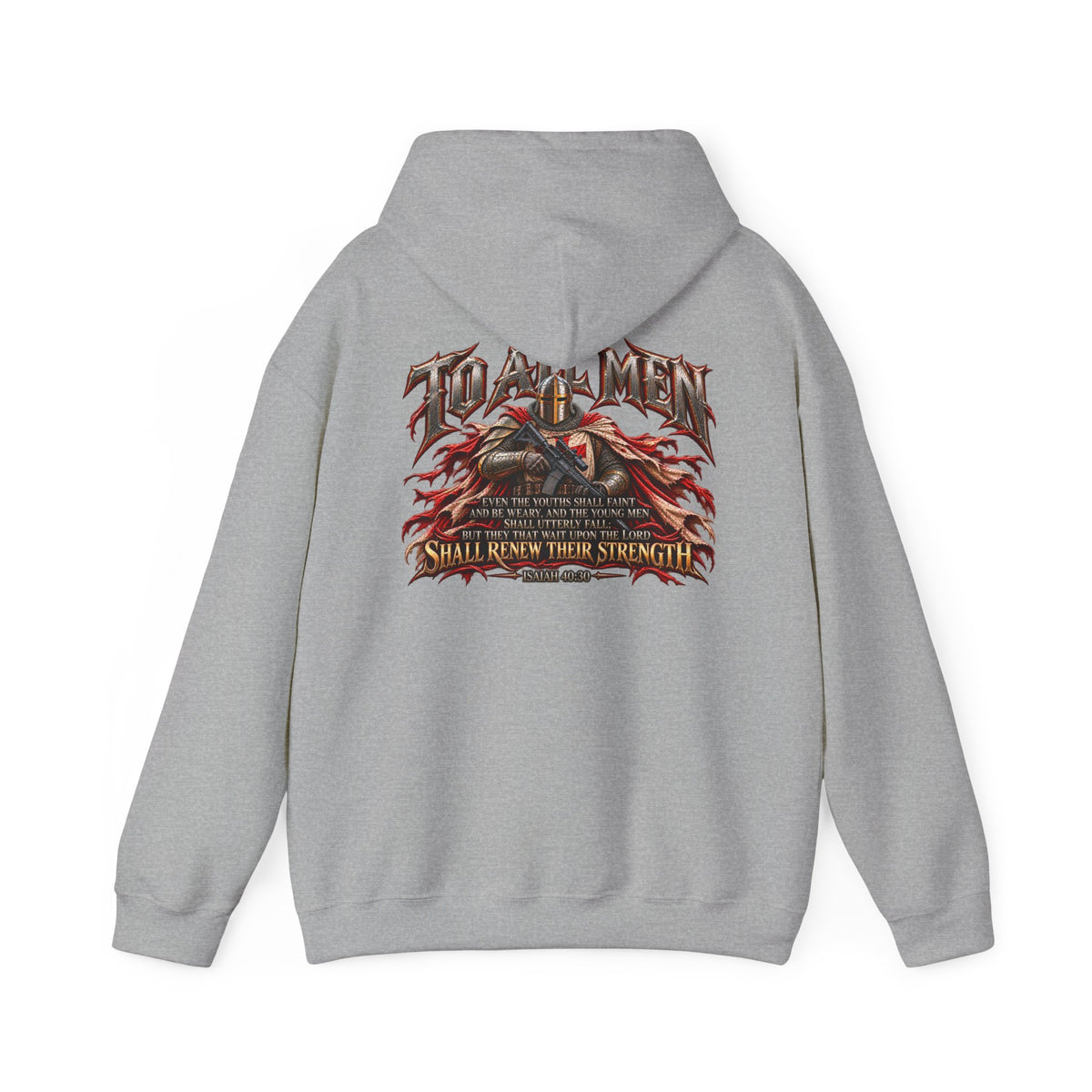 Army of God — To All Men Christian Warrior Hoodie