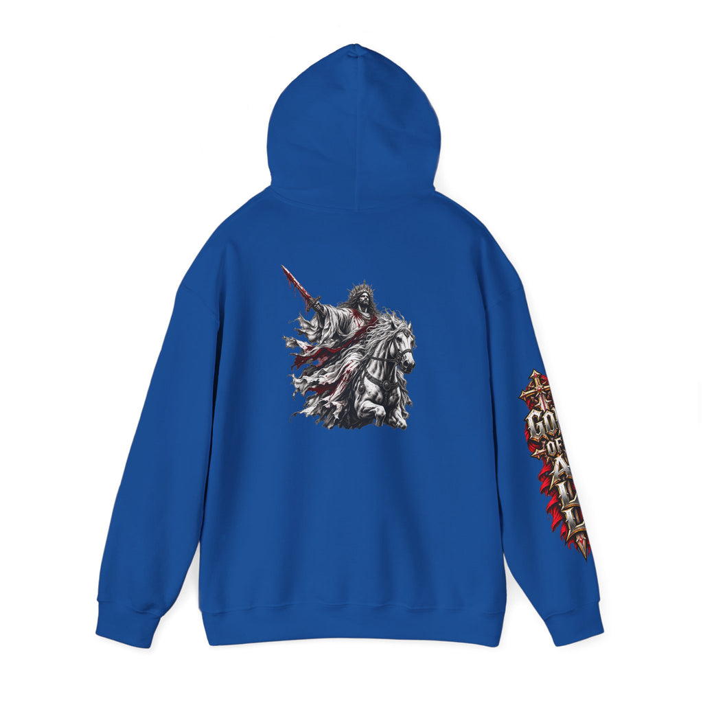 He Is Coming Soon Christian Hoodie – Front, Back & Sleeve Design
