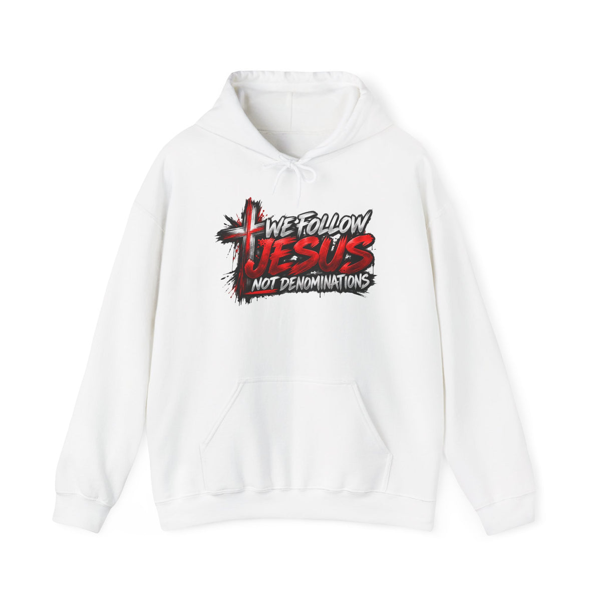 We Follow Jesus Christian Faith Hoodie