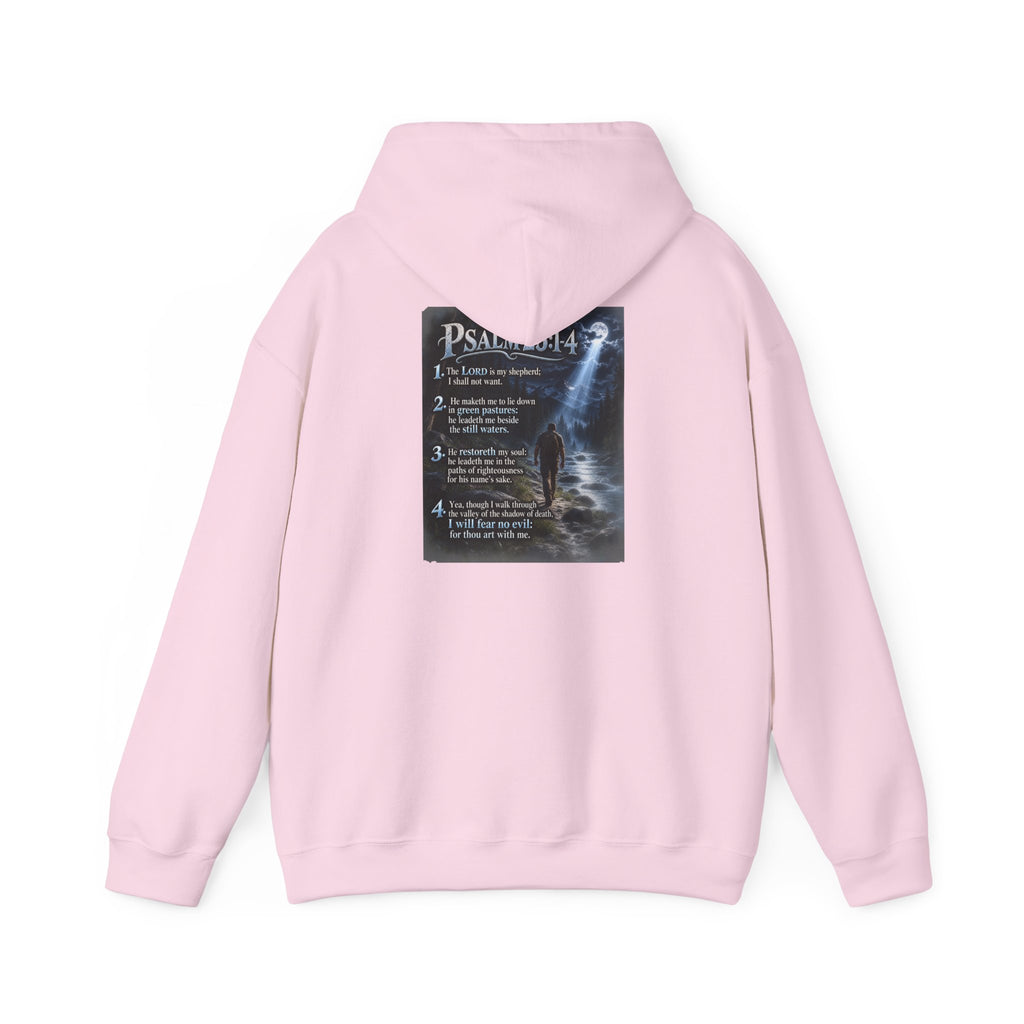 Psalm 23:1–4 Moonlit Scripture Hoodie