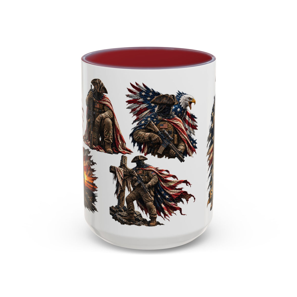 Patriotic Western Warrior Coffee Mug