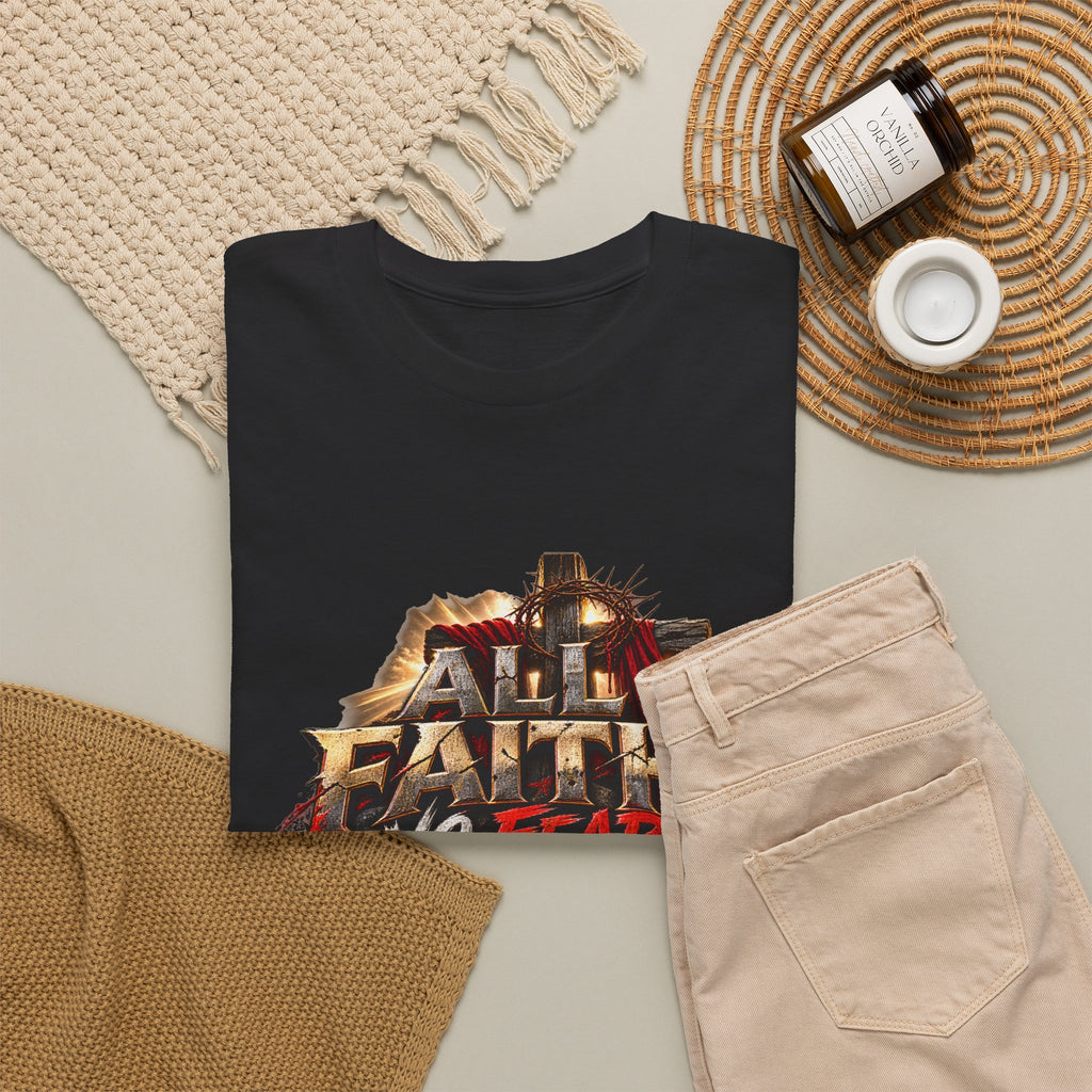 Faith No Fear Christian Graphic T-Shirt