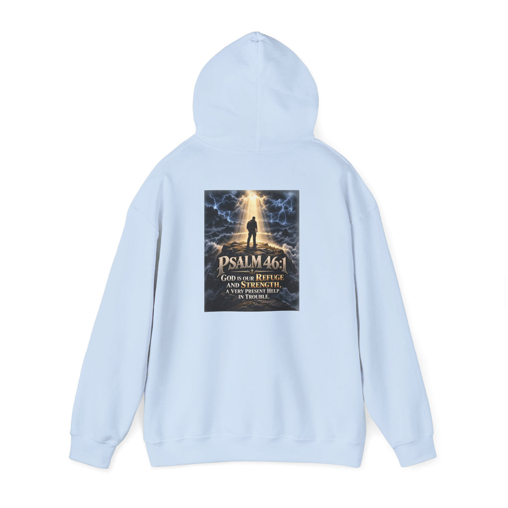 Psalm 46:1 Christian Bible Verse Hoodie