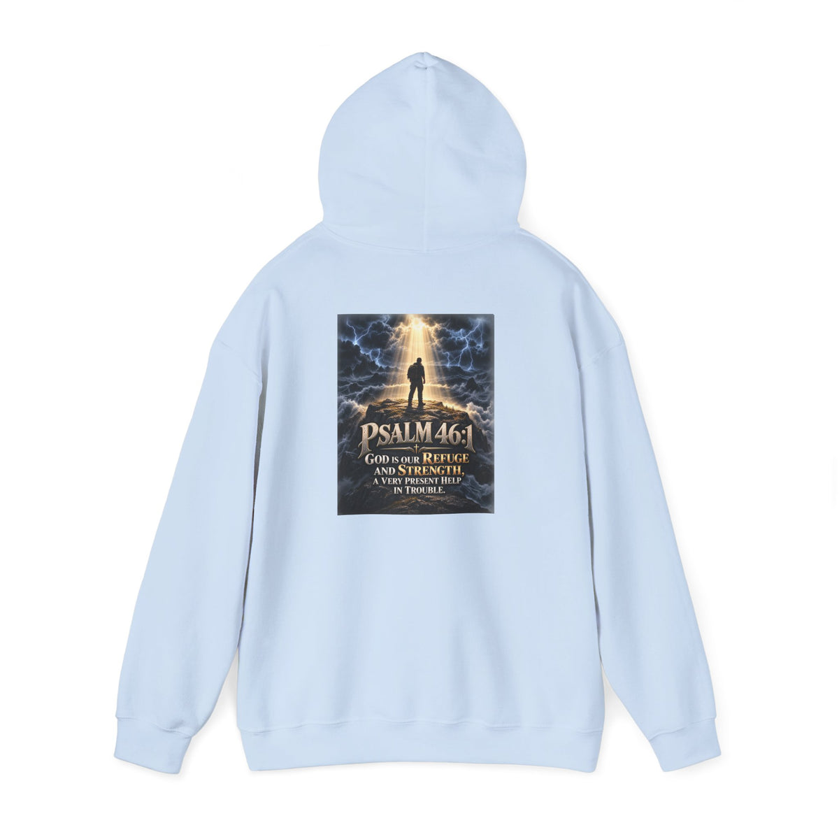 Psalm 46:1 Christian Bible Verse Hoodie