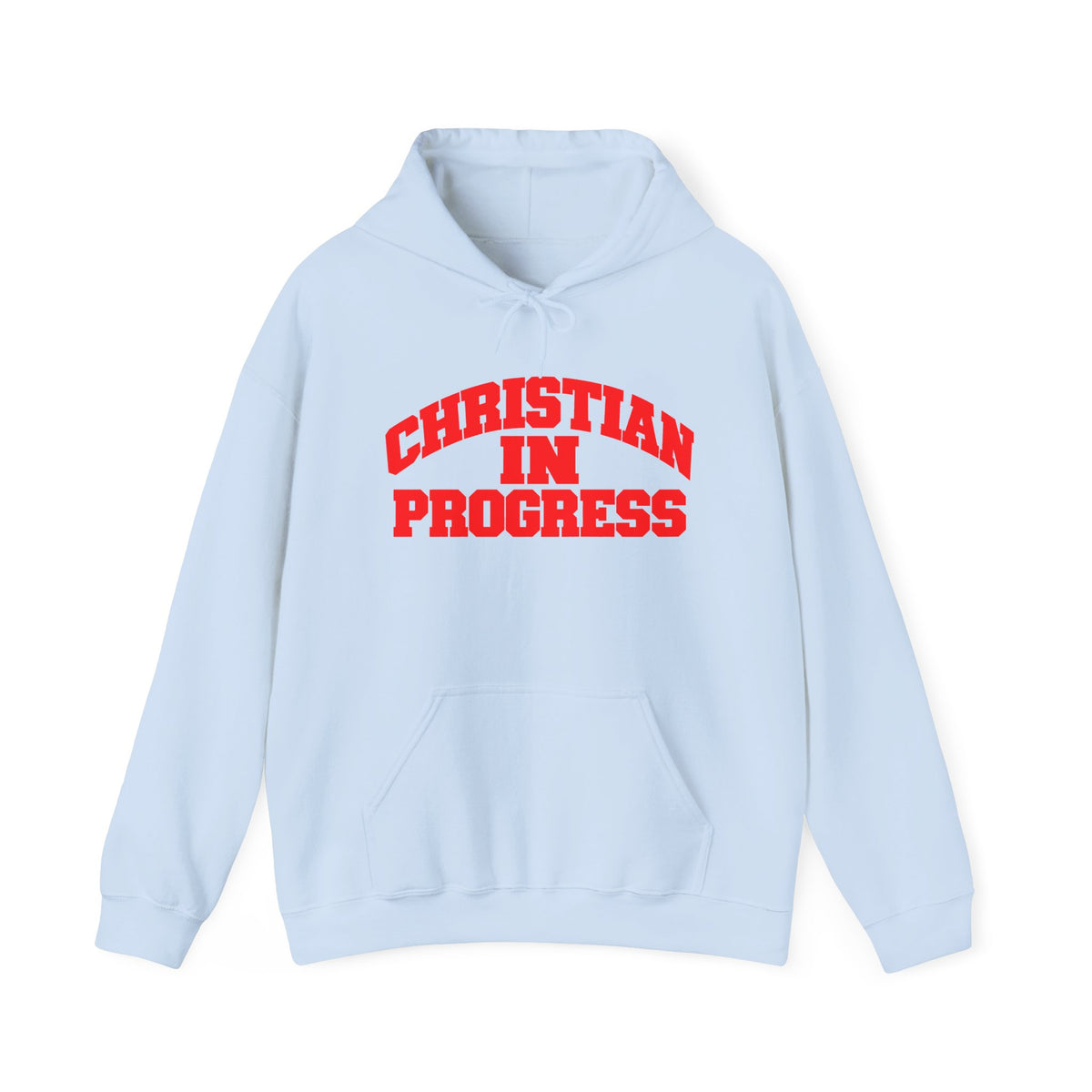 Christian In Progress Hoodie | Cross Changes Everything Christian Hoodie