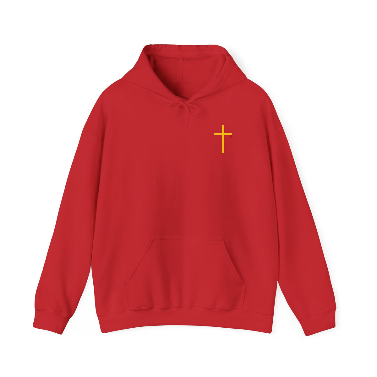 Army of God Christian Cross Hoodie — One God, One Salvation Graphic Sweatshirt