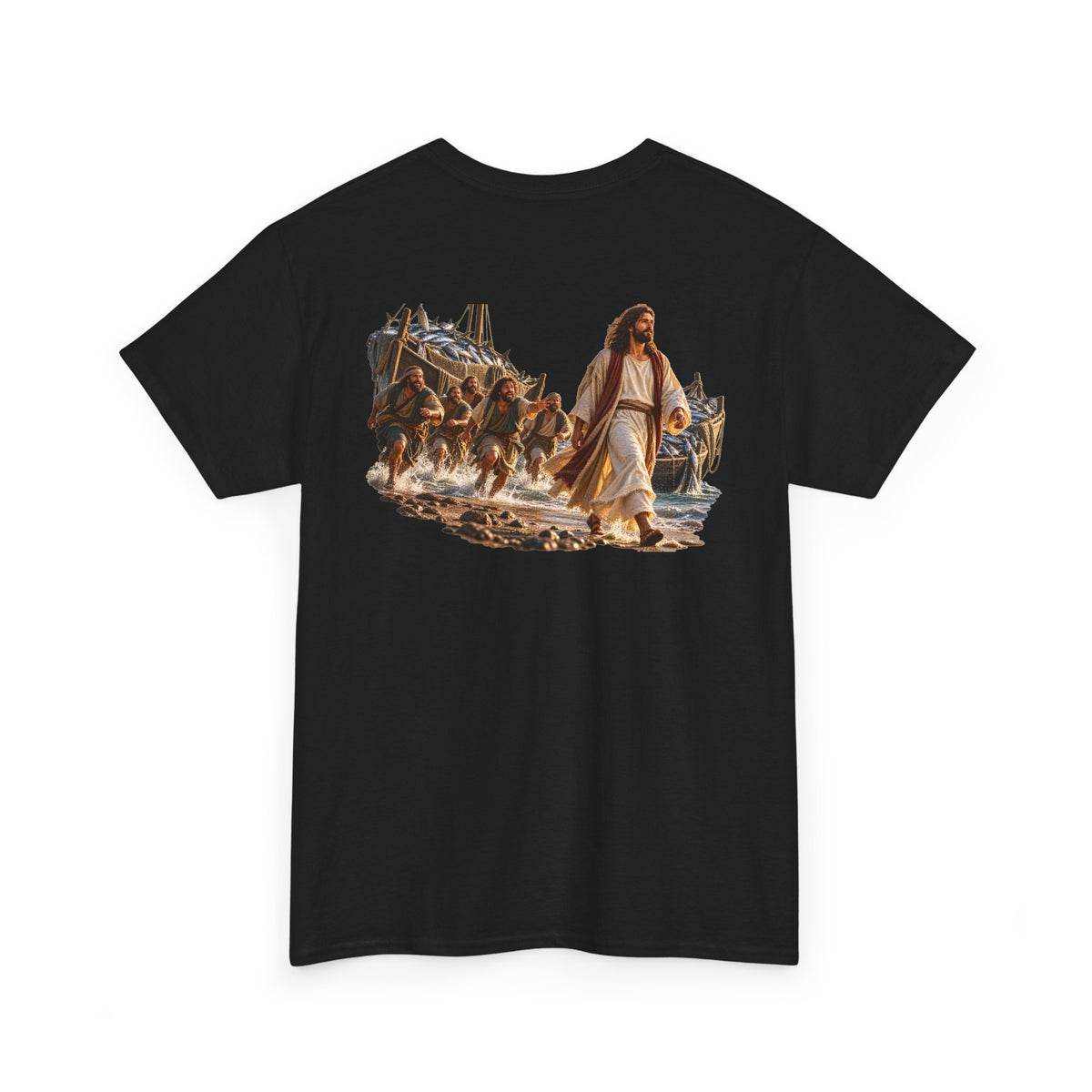 Christian Jesus with Disciples Graphic T-Shirt