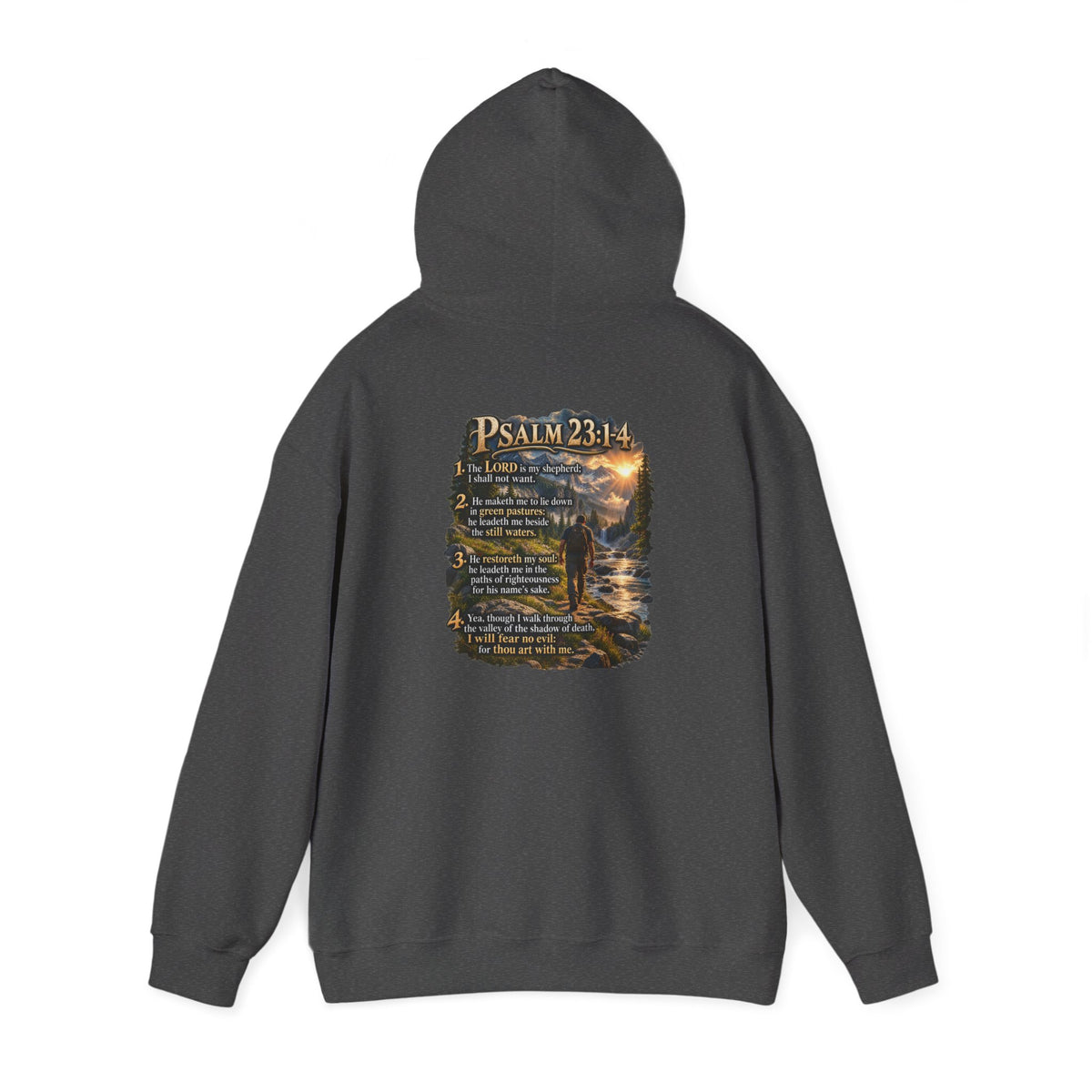 Christian Cross Scripture Hoodie