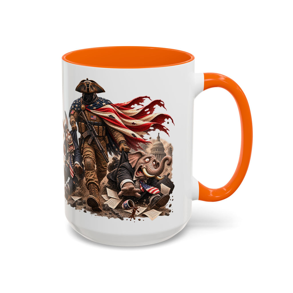 Lieutenant Patriot Political Satire 15oz Coffee Mug
