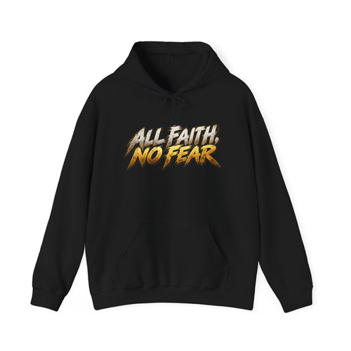 All Faith No Fear Christian Jesus Hoodie