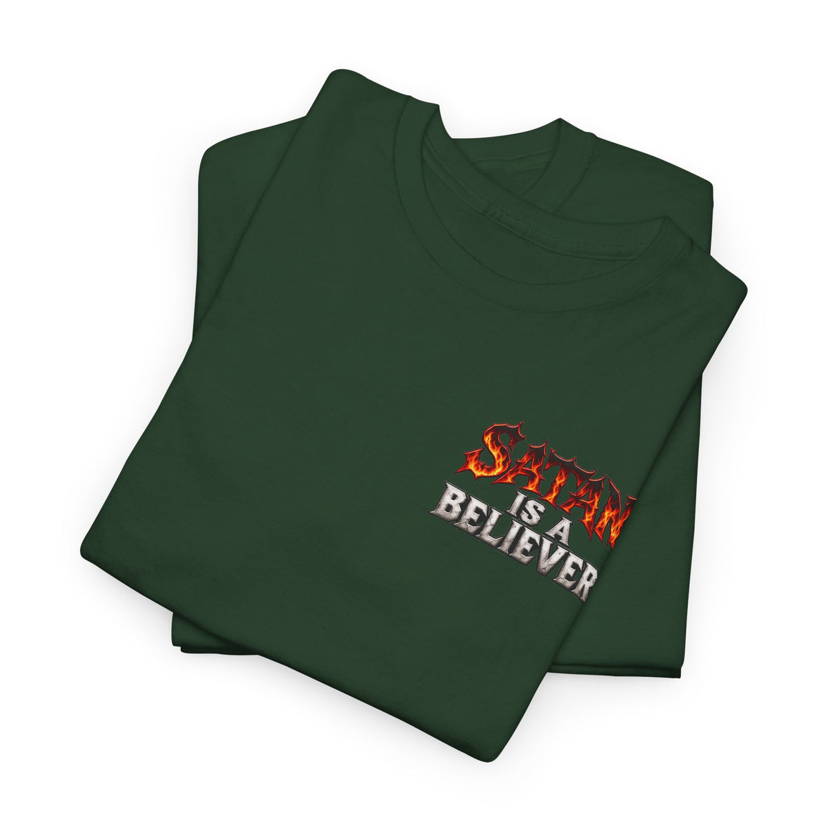 Don't Confuse Believing God with Following God Graphic T-Shirt